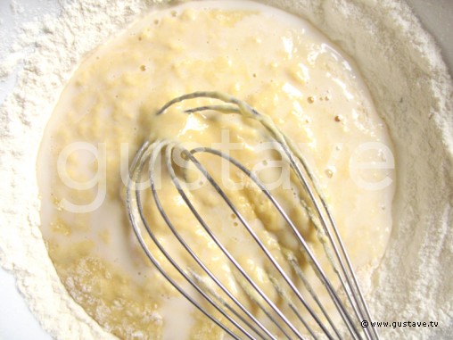 Préparation Beignets aux pommes et à la cannelle - étape 4