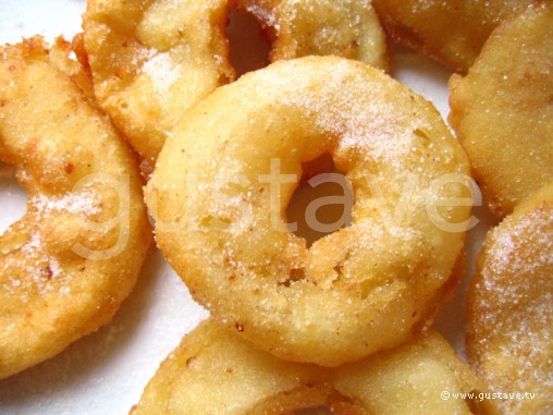 Préparation Beignets aux pommes et à la cannelle - étape 12