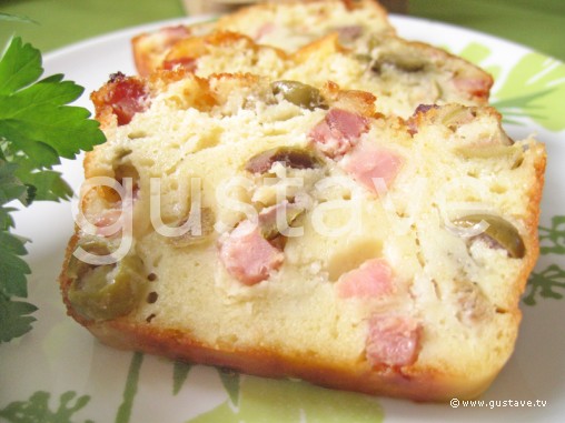 Cake Au Jambon Et Aux Olives La Recette Gustave