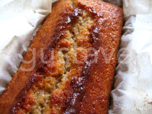 Préparation Cake moelleux à la banane et aux pépites de chocolat noir - étape 12