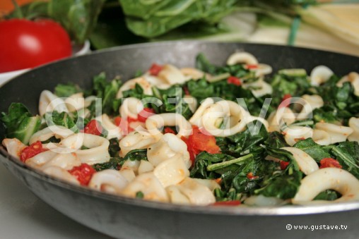 Calmars Aux Blettes Calamars Encornets Aux Bettes Aux Tomates