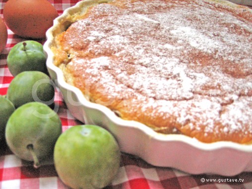 Clafoutis aux reines-claudes