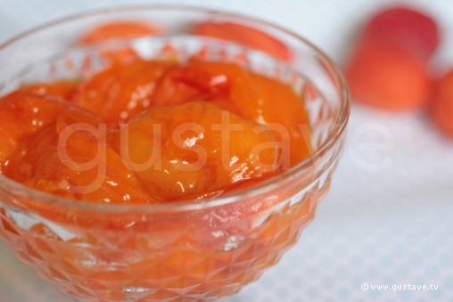 Compote d'abricots