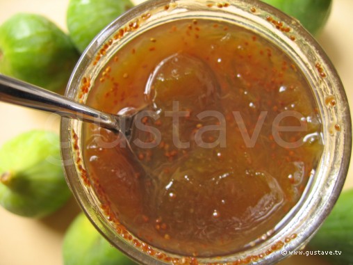 Confiture de figues blanches