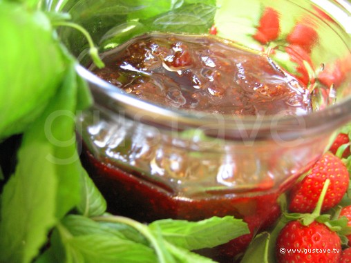 Confiture de fraises