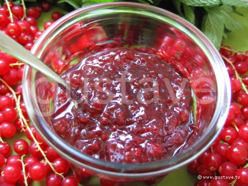 Confiture de groseilles - Recette par A Prendre Sans Faim