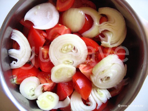 Préparation Coulis de tomate - étape 1