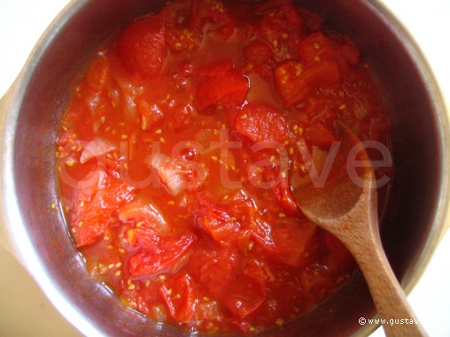 Préparation Coulis de tomate - étape 2