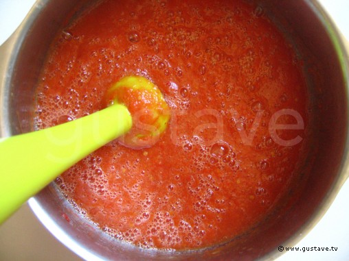 Préparation Coulis de tomate - étape 3