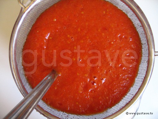 Préparation Coulis de tomate - étape 4
