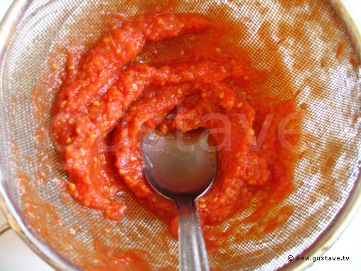 Préparation Coulis de tomate - étape 5