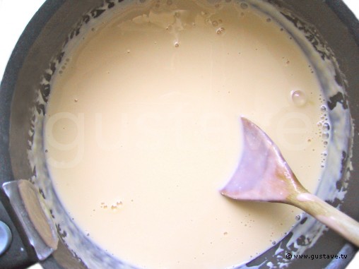 Préparation Crème anglaise - étape 8