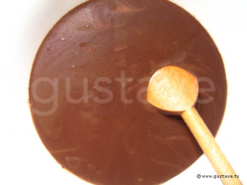 Préparation Crème viennoise au chocolat (chocolat liégeois) - étape 7