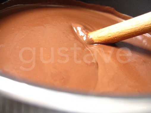 Préparation Crème viennoise au chocolat (chocolat liégeois) - étape 10