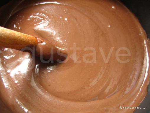 Préparation Crème viennoise au chocolat (chocolat liégeois) - étape 11