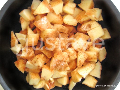 Préparation Crumble aux pommes et aux coings - étape 6