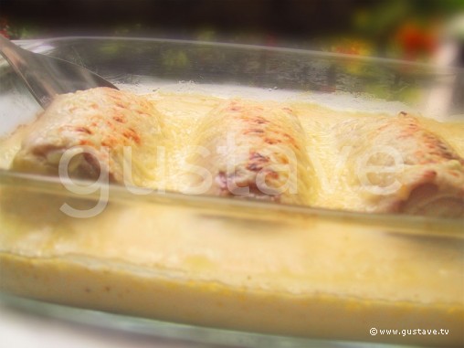 Endives au jambon gratinées