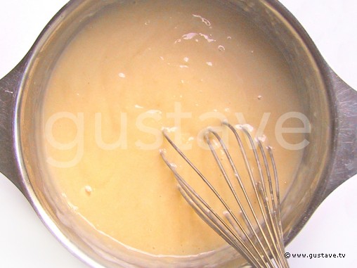 Préparation Flan pâtissier - étape 6