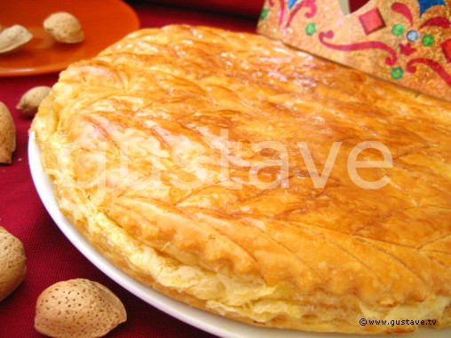 Galette des rois à la crème d'amandes