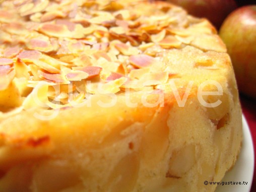 Gâteau aux pommes et aux amandes