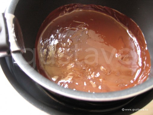 Préparation Mousse au chocolat - étape 2