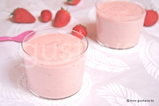 Mousse à la fraise