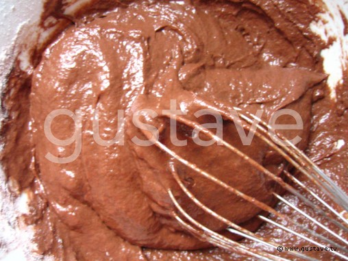 Préparation Pâte à crêpes au chocolat - étape 3
