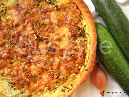 Quiche aux courgettes de Léontine