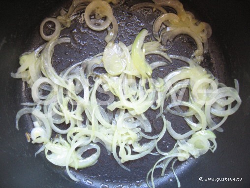 Préparation Risotto aux champignons et au pistou - étape 4