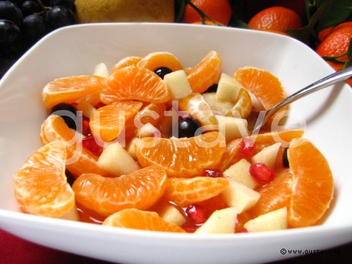 Salade de fruits d'automne