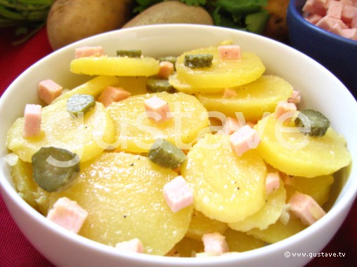 Salade de pommes de terre alsacienne