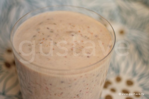 Smoothie aux figues fraîches et au miel