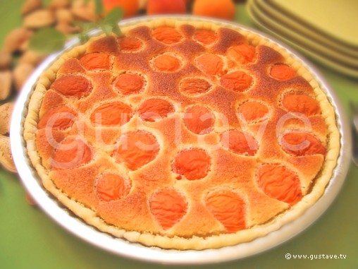 Tarte aux abricots à la crème d'amandes