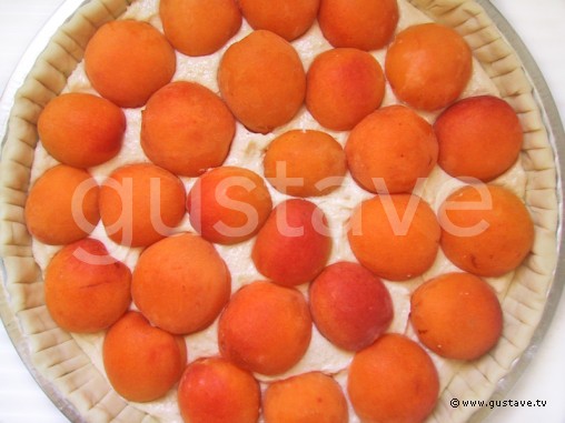 Préparation Tarte aux abricots à la crème d'amandes - étape 10