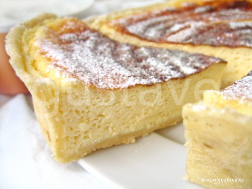 Tarte Au Fromage Blanc De Leontine La Recette Gustave