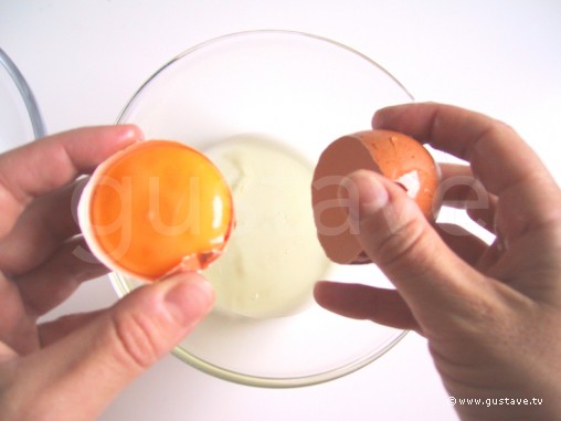 Préparation Tarte au fromage blanc de Léontine - étape 1