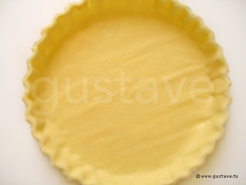 Préparation Tarte aux pêches à la crème citronnée - étape 1