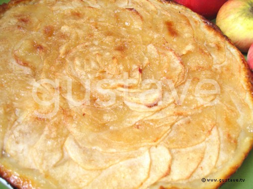 Tarte aux pommes fine