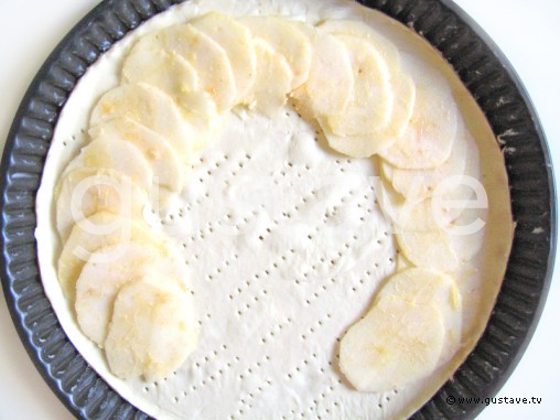 Préparation Tarte aux pommes fine - étape 7