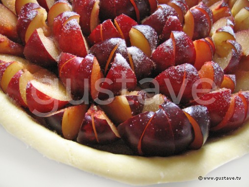 Préparation Tarte aux prunes - étape 10