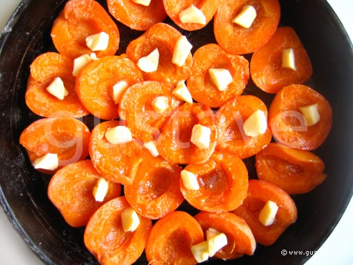 Préparation Tarte tatin aux abricots - étape 6