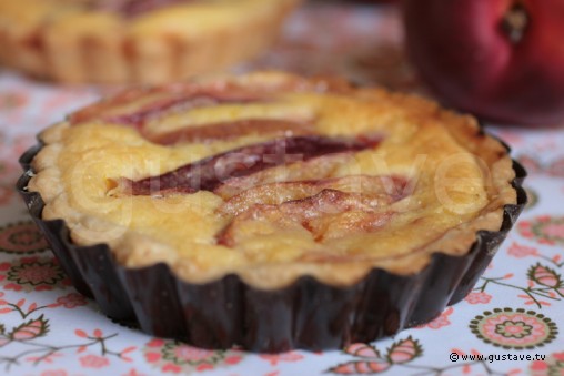 Tartelettes aux nectarines et au citron