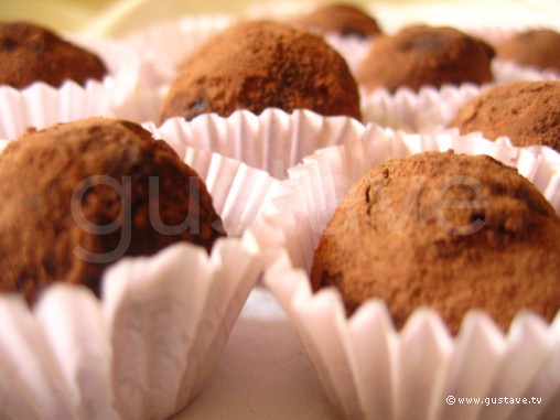 Truffes au chocolat