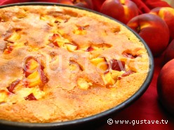 Clafoutis aux nectarines