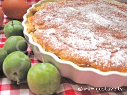 Clafoutis aux reines-claudes