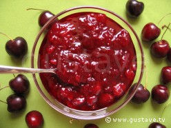 Confiture de cerises griottes