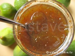 Confiture de figues blanches