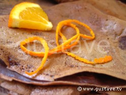 Crêpes au chocolat et à l'orange