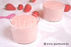 Mousse à la fraise