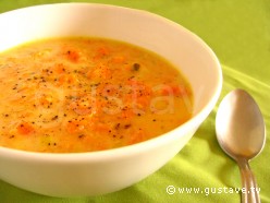 Potage normand aux légumes d'automne